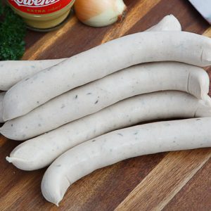 German bratwurst Thuringer pre-cooked