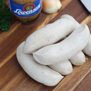 German bratwurst weisswurst pre-cooked