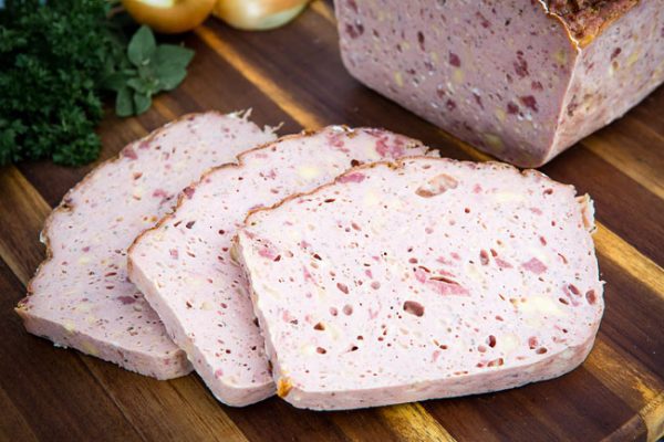 Pizza Meatloaf Salami & Cheese