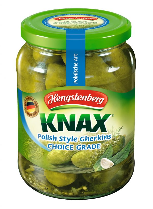 Hengstenberg Knax Gherkins 720ml