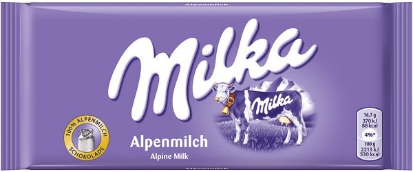 Milka Alpine Milk Chocolate