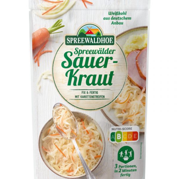 Spreewald Sauerkraut in Bag 400g